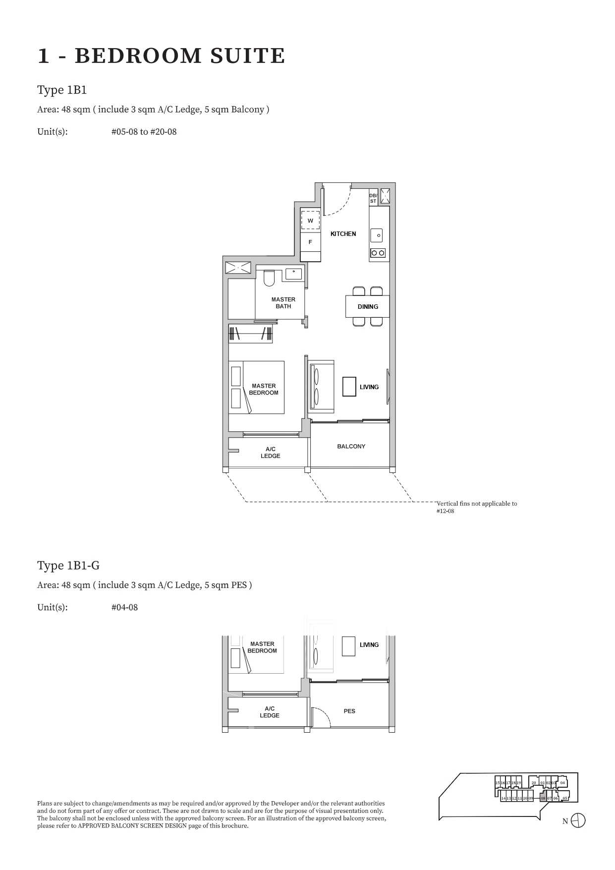 TMW Maxwell 1 Bedroom Floor Plan 2