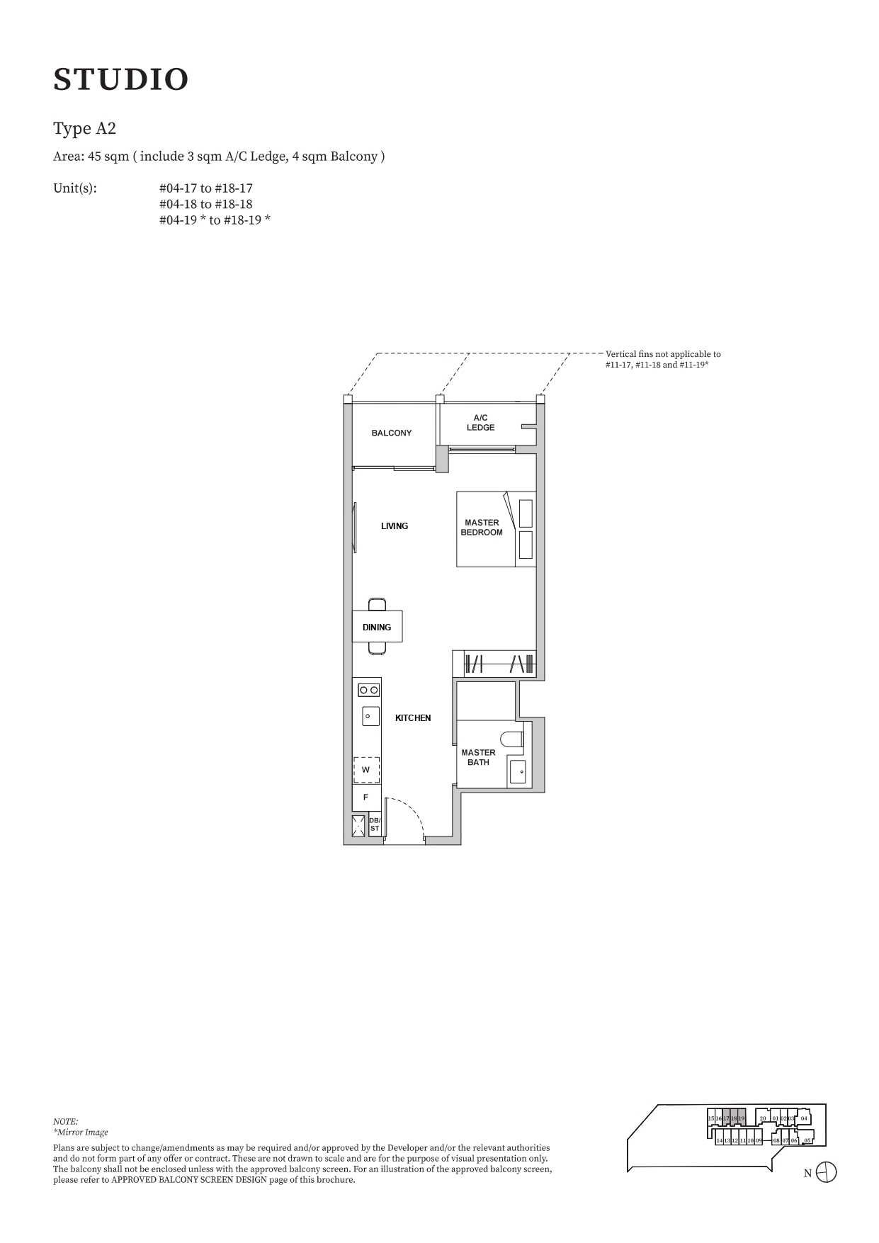TMW Maxwell 1 Bedroom Floor Plan 7