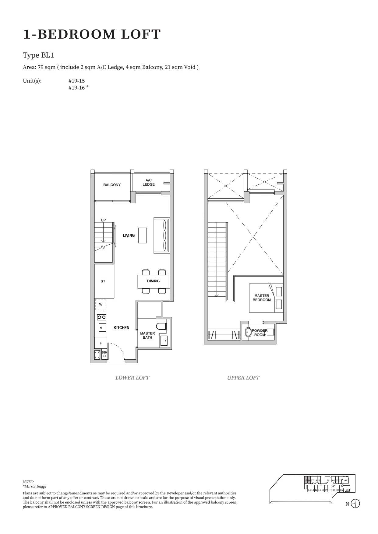 TMW Maxwell 1 Bedroom Floor Plan 11