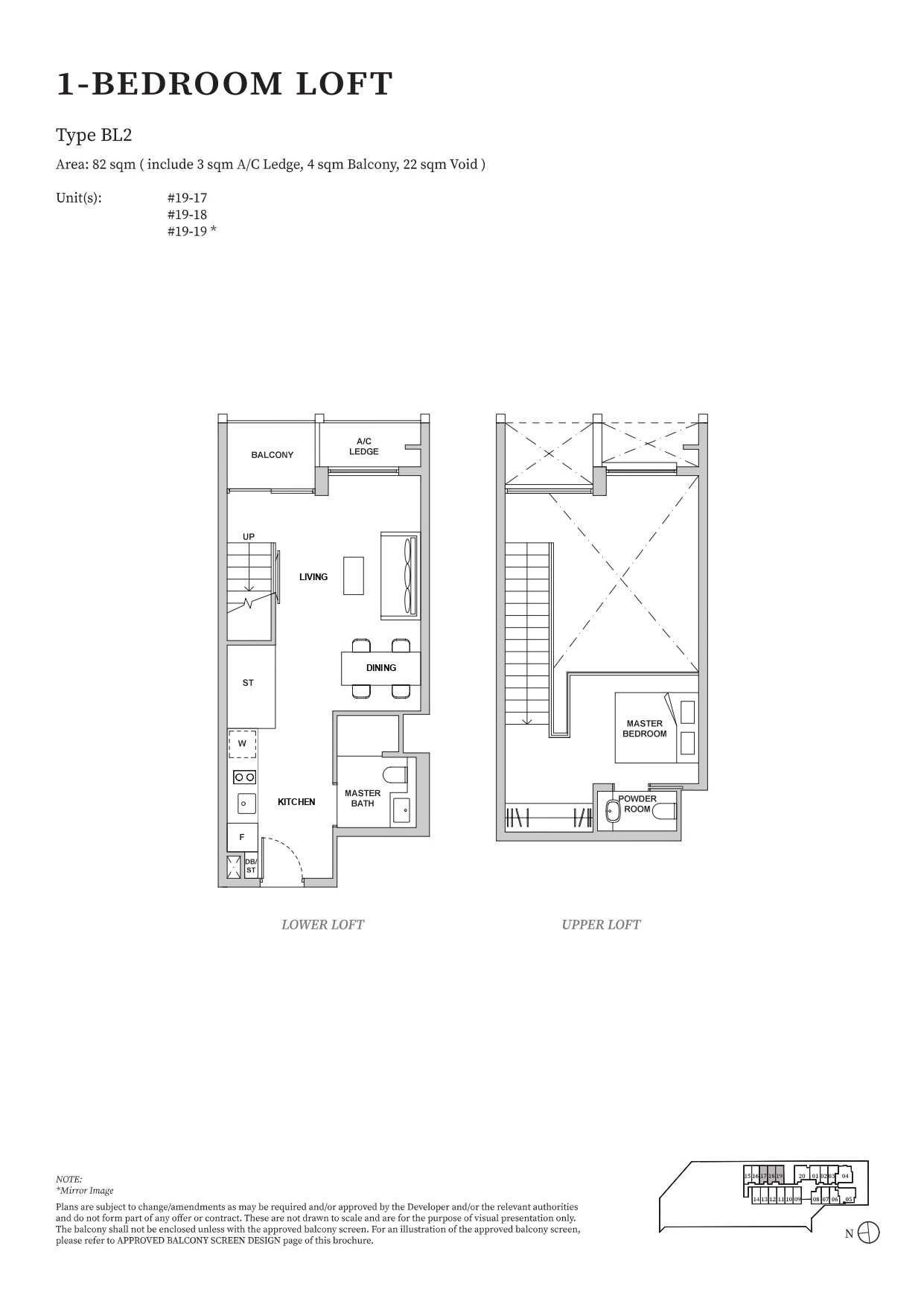 TMW Maxwell 1 Bedroom Floor Plan 12